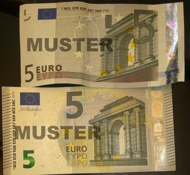 Was macht den neuen 5-Euro-Schein aus?